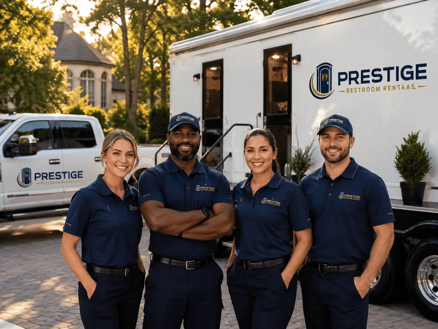 Trusted Luxury Portable Restrooms company in Belknap, IL
